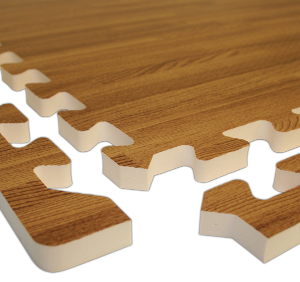 SoftWoods Interlocking Mats are Modular Mats and Puzzle Floor Tiles